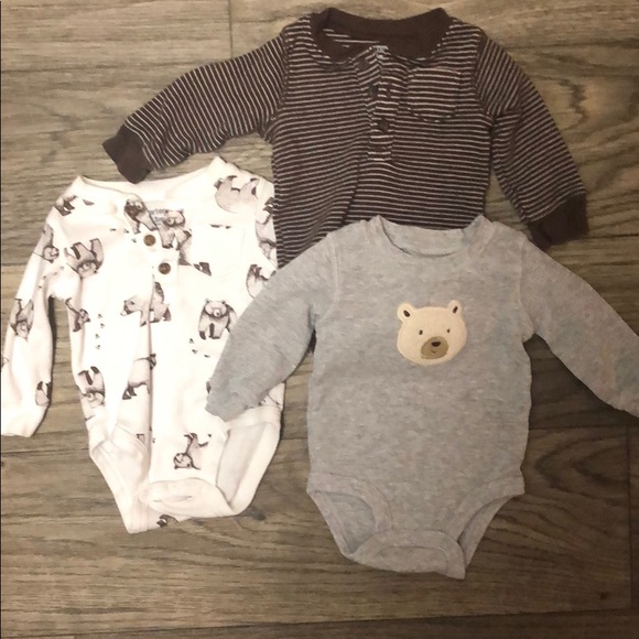 carters baby bear onesie